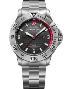 Купить Швейцарские наручные часы Wenger 01.0641.139 в E-mobi