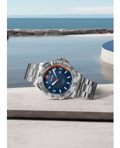 Купить Швейцарские наручные часы Wenger 01.0641.141  в E-mobi