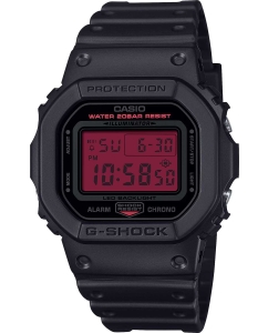 Купить Японские наручные часы Casio G-SHOCK DW-5600BBR-1 с хронографом в E-mobi