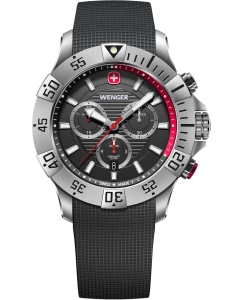 Купить Швейцарские наручные часы Wenger 01.0643.122 с хронографом в E-mobi