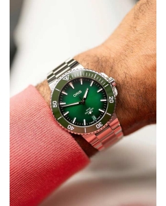 Купить Швейцарские механические наручные часы Oris 01-400-7790-4157-07-8-23-02PEB  в E-mobi