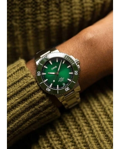 Купить Швейцарские механические наручные часы Oris 01-400-7790-4157-07-8-23-02PEB  в E-mobi