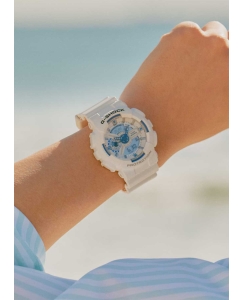 Купить Японские наручные часы Casio G-SHOCK GA-110HDS-7A с хронографом  в E-mobi