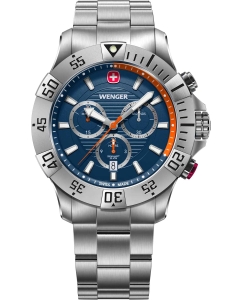 Купить Швейцарские наручные часы Wenger 01.0643.125 с хронографом в E-mobi