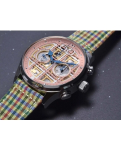 Купить Механические наручные часы Alexander Shorokhoff AS.C01-KR01S с хронографом  в E-mobi