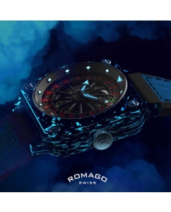 Купить Швейцарские механические наручные часы ROMAGO RM085-0557PL-BUBU-6  в E-mobi