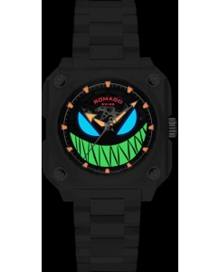 Купить Швейцарские механические керамические наручные часы ROMAGO RM113-BK  в E-mobi