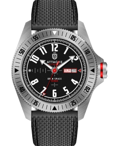 Купить Российские механические наручные часы ATTACHE OPEN-SPACE-SBLACK-GREY в E-mobi