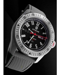 Купить Российские механические наручные часы ATTACHE OPEN-SPACE-SBLACK-GREY  в E-mobi
