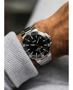 Купить Швейцарские механические наручные часы Oris 01-733-7789-4154-07-8-23-04PEB  в E-mobi