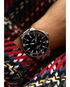 Купить Швейцарские механические наручные часы Oris 01-733-7789-4154-07-8-23-04PEB  в E-mobi