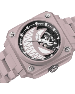 Купить Швейцарские механические керамические наручные часы ROMAGO RM113-PK  в E-mobi