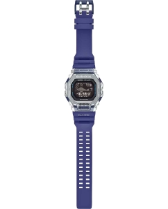 Купить Японские спортивные наручные часы Casio G-SHOCK GBX-100S-2 с хронографом  в E-mobi