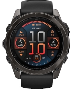 Купить Умные часы Garmin Fenix 8 Sapphire Titan DLC 010-02905-63 в E-mobi
