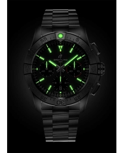 Купить Швейцарские механические наручные часы Breitling AB0146101B1A1 с хронографом  в E-mobi