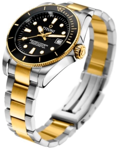 Купить Швейцарские механические наручные часы Titoni 83300-SY-BK-248  в E-mobi