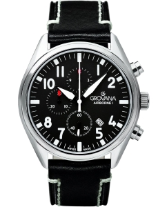 Купить Швейцарские наручные часы Grovana G1654.9537 с хронографом в E-mobi