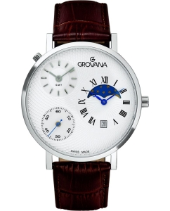 Купить Швейцарские наручные часы Grovana G1711.1532 в E-mobi