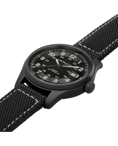 Купить Швейцарские механические титановые наручные часы Hamilton H70575733  в E-mobi