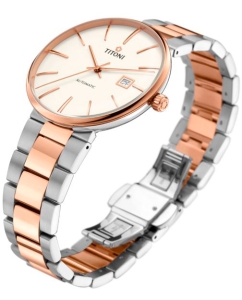 Купить Швейцарские механические наручные часы Titoni 83627-SRG-606  в E-mobi