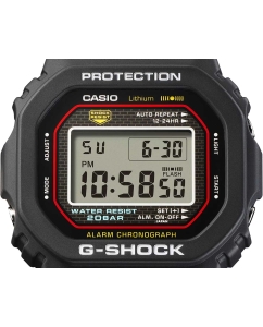 Купить Японские наручные часы Casio G-SHOCK DW-5000R-1A с хронографом  в E-mobi