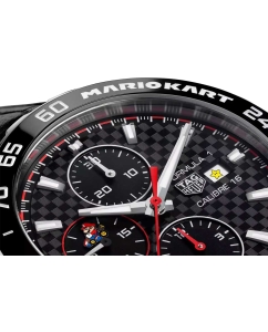 Купить Швейцарские механические наручные часы TAG Heuer Formula 1 x Mario Kart CAZ201E.FC6517 с хронографом  в E-mobi