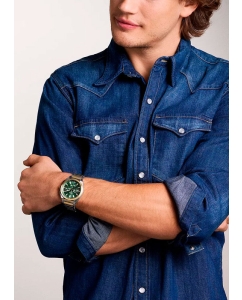 Купить Наручные часы Fossil FS6106 с хронографом  в E-mobi