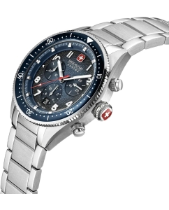 Купить Швейцарские наручные часы Swiss Military Hanowa SMWGI0003804 с хронографом  в E-mobi