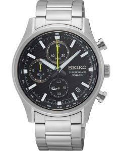 Купить Японские наручные часы Seiko SSB419 с хронографом в E-mobi