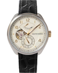 Купить Японские механические наручные часы MASTER WORKS MW08SI1-GCBKG81 в E-mobi
