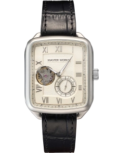 Купить Японские механические наручные часы MASTER WORKS MW09SI-GCBKG8 в E-mobi