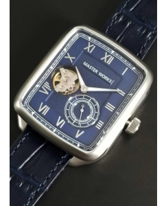 Купить Японские механические наручные часы MASTER WORKS MW09SN-GCBLG8  в E-mobi