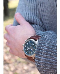 Купить Швейцарские наручные часы Grovana G1654.9535 с хронографом  в E-mobi