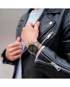 Купить Наручные часы Daniel Wellington Iconic Chronograph 42 Link Graphite  в E-mobi