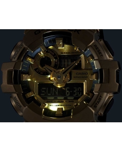 Купить Японские наручные часы Casio G-SHOCK GM-700G-9A с хронографом  в E-mobi