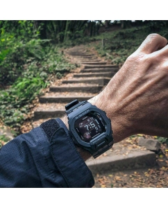 Купить Японские спортивные наручные часы Casio G-SHOCK GBD-200-1ER с хронографом  в E-mobi