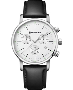 Купить Швейцарские наручные часы Wenger 01.1743.118 с хронографом в E-mobi