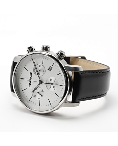 Купить Швейцарские наручные часы Wenger 01.1743.118 с хронографом  в E-mobi