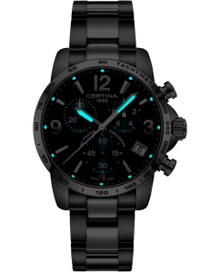 Купить Швейцарские наручные часы Certina C034.417.11.097.00 с хронографом  в E-mobi