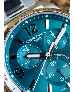 Купить Швейцарские наручные часы Certina C034.417.11.097.00 с хронографом  в E-mobi