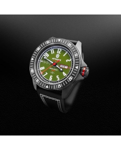 Купить Российские механические наручные часы ATTACHE OPEN-SPACE-BGREEN  в E-mobi