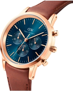 Купить Наручные часы Daniel Wellington Iconic Chronograph 42 St Mawes RG Arctic  в E-mobi