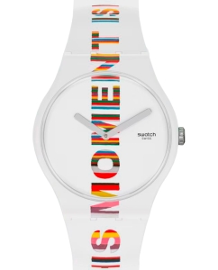 Купить Швейцарские наручные часы Swatch SUOZ330 в E-mobi
