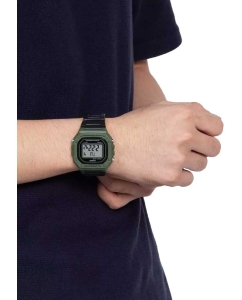 Купить Японские наручные часы Casio Collection W-218H-3A с хронографом  в E-mobi