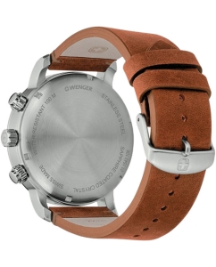 Купить Швейцарские наручные часы Wenger 01.1543.108 с хронографом  в E-mobi