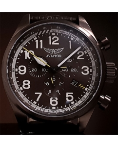 Купить Швейцарские наручные часы Aviator V.2.25.8.172.4 с хронографом  в E-mobi