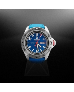 Купить Российские механические наручные часы ATTACHE OPEN-SPACE-SBLUE  в E-mobi