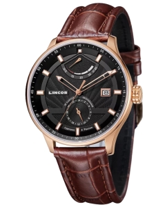 Купить Российские механические наручные часы Lincor 1230S5L4 в E-mobi