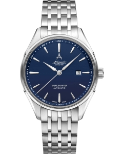 Купить Швейцарские механические наручные часы Atlantic 52759.41.51SM в E-mobi