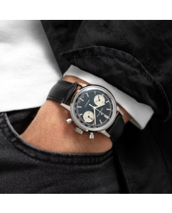 Купить Швейцарские механические наручные часы Hamilton H38429730 с хронографом  в E-mobi